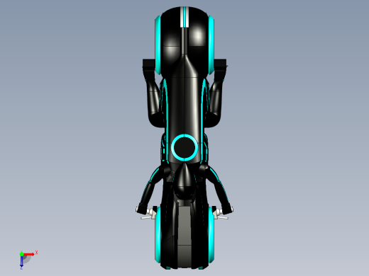 B3004580-TRON 光剑摩托车俯视缩略图