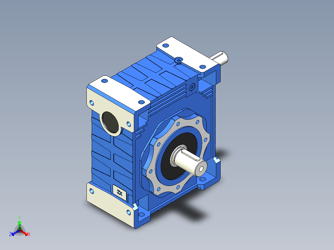 NRV110-150型蜗轮蜗杆减速机[NRV150╱20╱DS╱B3]