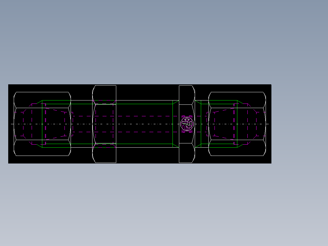 PARKER管接头EO Bulkhead union SV06LCF(16)_back