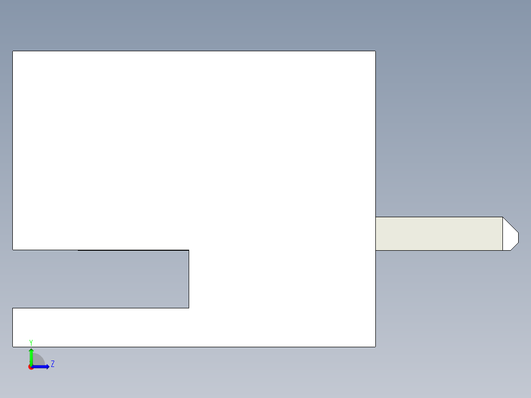 RMC接头引脚连接器集合左视图
