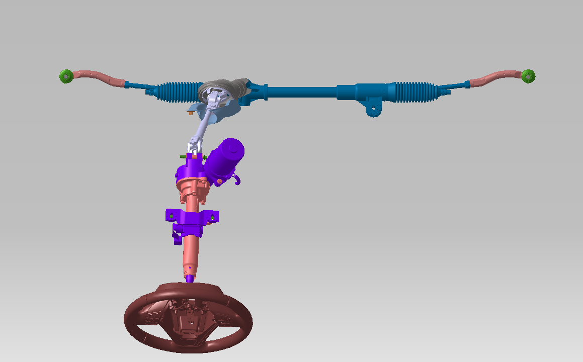 齿条式电动助力转向系统611723