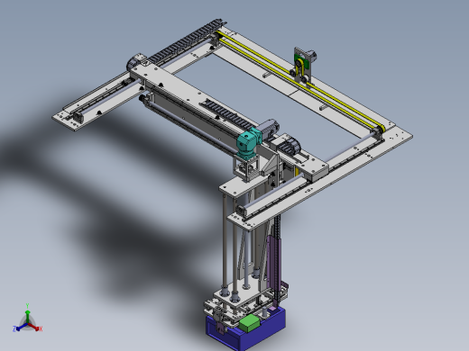 基于同步带传动的移载机构