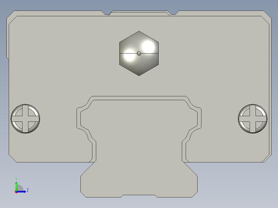 滑轨EGH15CAEL450左视图