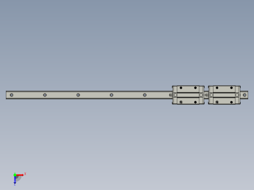 滑轨EGH15CAEL450俯视缩略图