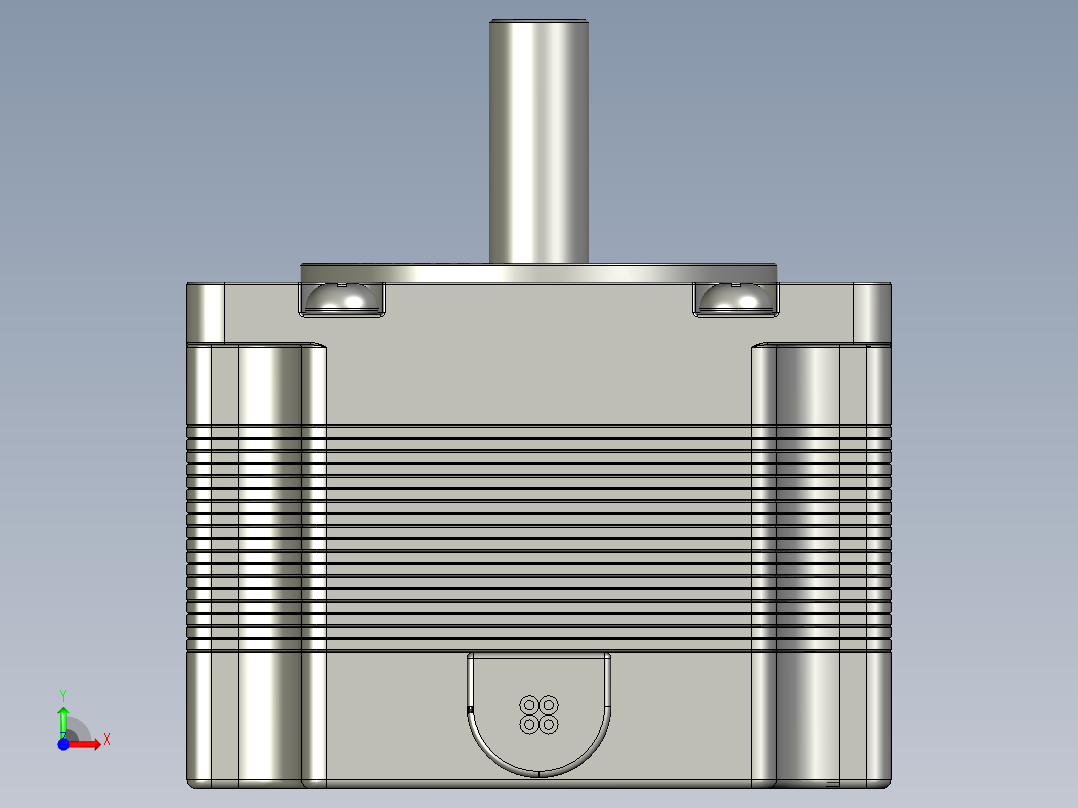 Nema23StepperMotorlength41mm前视图