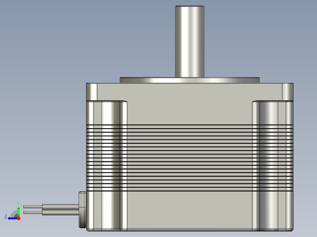Nema23StepperMotorlength41mm右视图