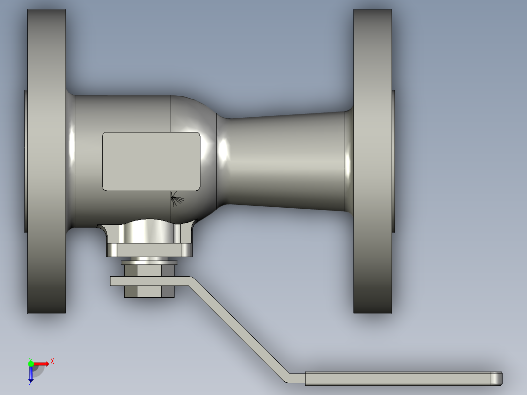 M40S-DN40-ANSI300_id2008_x_t俯视图