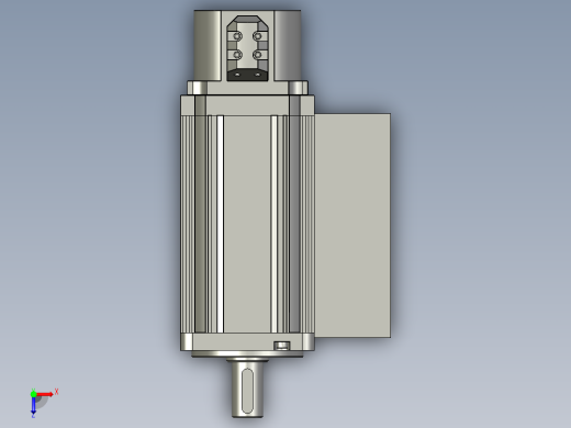 60-90系列伺服电机俯视缩略图