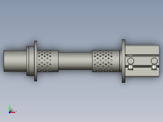 82-318102长套管夹紧组件1v20v4051前视缩略图