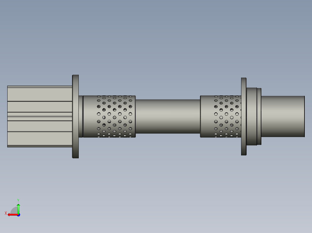 82-318102长套管夹紧组件1v20v4051后视图