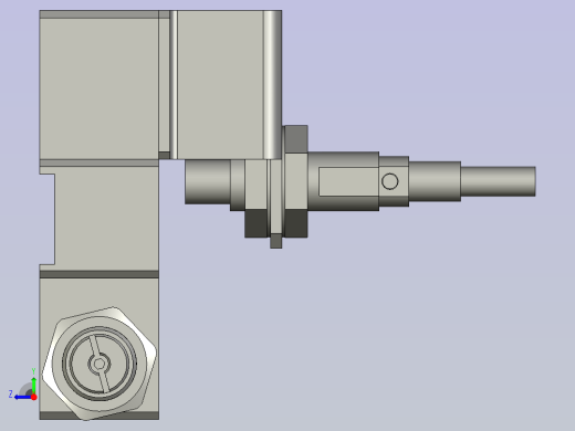 限位块右视缩略图