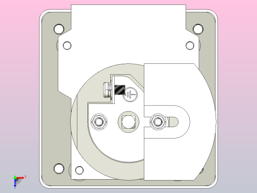 HZ12-40_06组合开关三维模型202101俯视缩略图