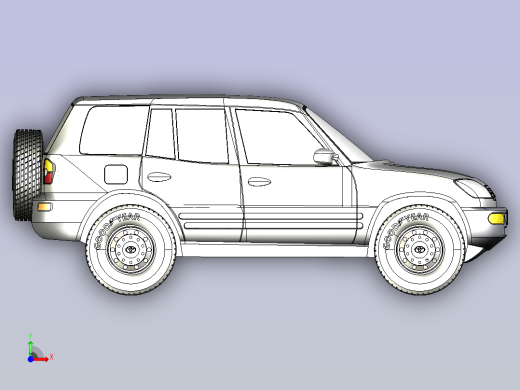 丰田车外形前视缩略图