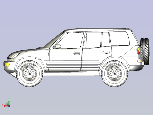 丰田车外形后视缩略图