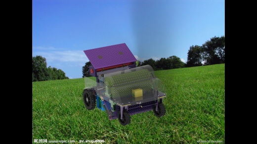 草坪垃圾自动清理回收机缩略图