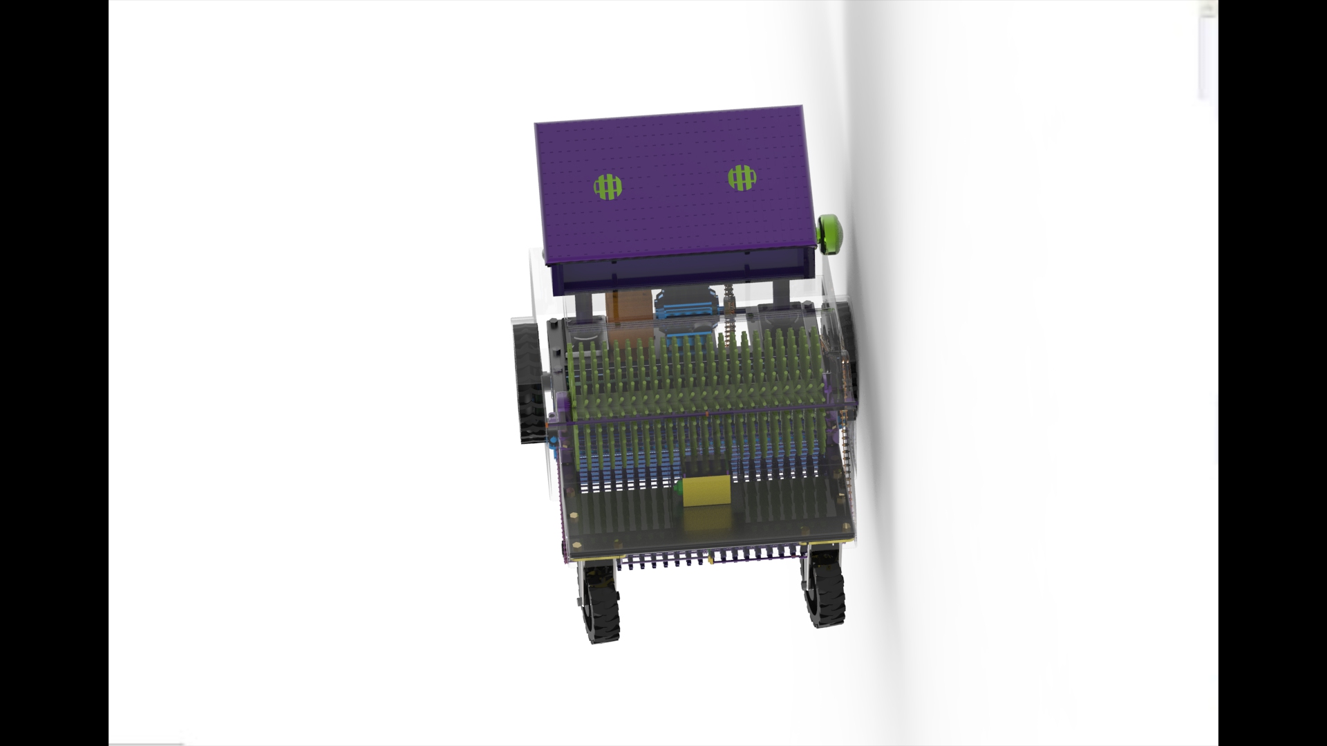 草坪垃圾自动清理回收机