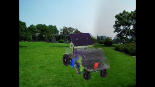 草坪垃圾自动清理回收机缩略图