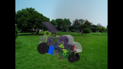 草坪垃圾自动清理回收机缩略图