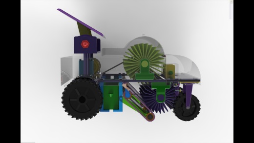 草坪垃圾自动清理回收机缩略图