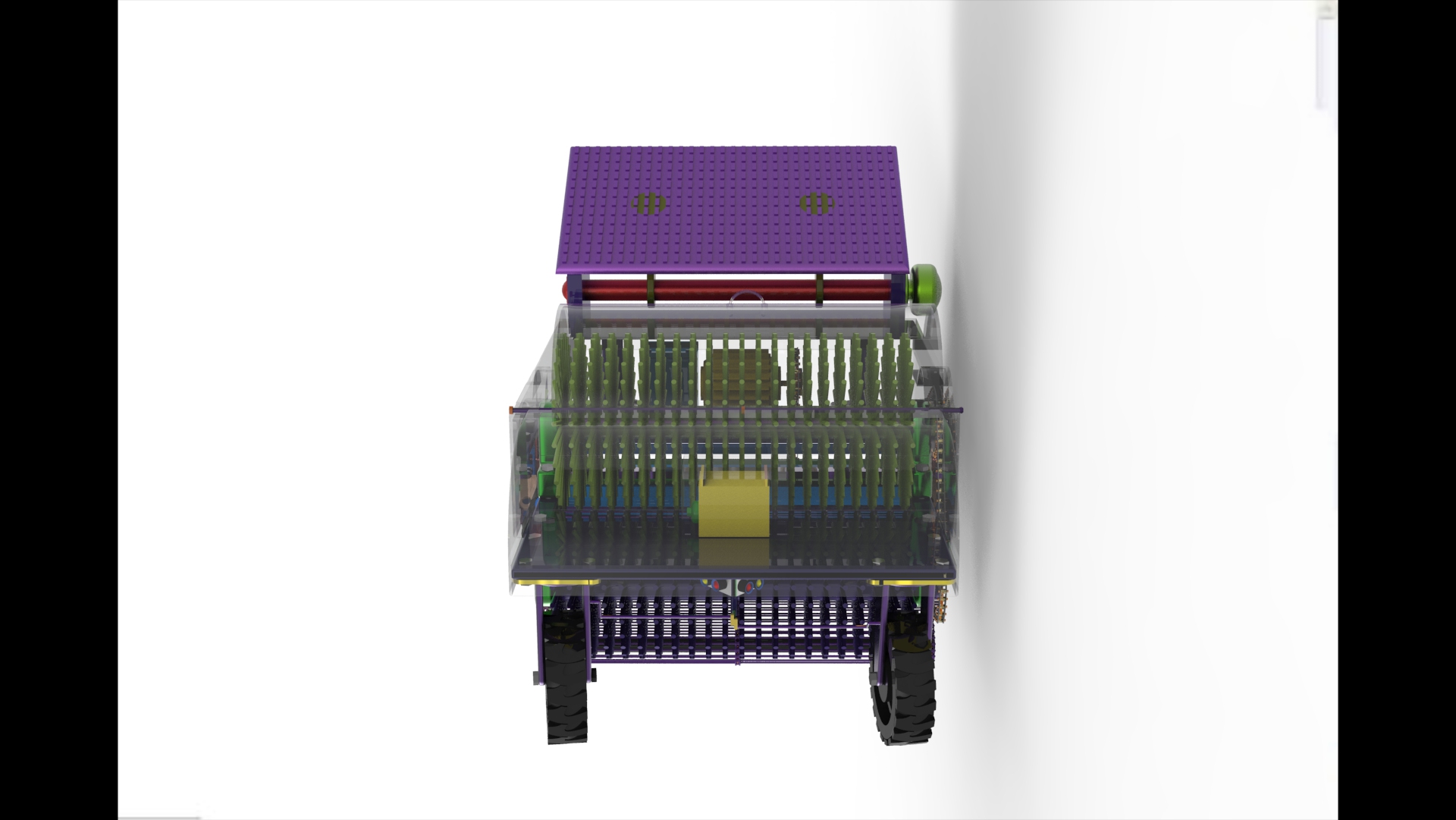 草坪垃圾自动清理回收机