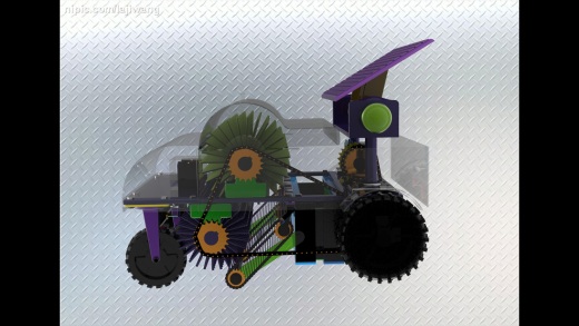 草坪垃圾自动清理回收机缩略图