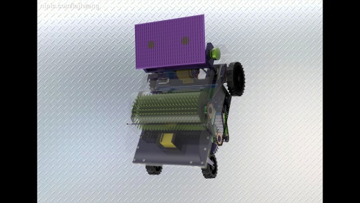 草坪垃圾自动清理回收机缩略图