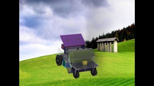 草坪垃圾自动清理回收机缩略图