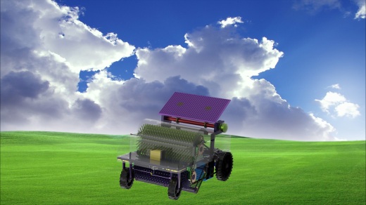 草坪垃圾自动清理回收机缩略图