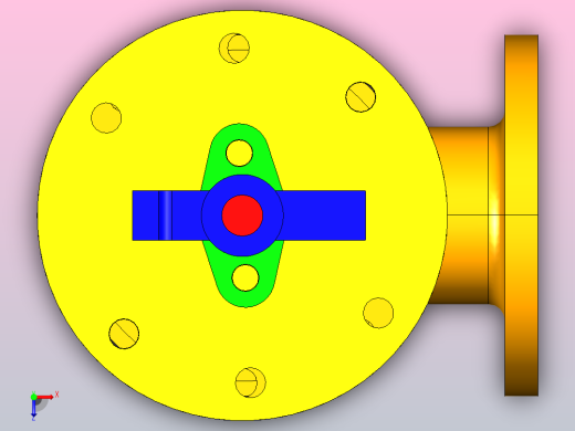 进料止回阀俯视缩略图
