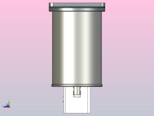 BZMJ(0.4～0.48)-1～5kvar-3自愈式低电压并联电容器三维模型202202右视缩略图