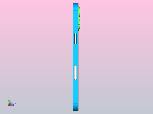 Phone 12 Pro Max的精确3D模型左视缩略图