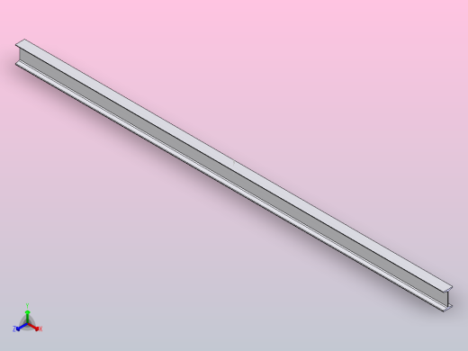 16#热轧工字钢4m.SLDPRT