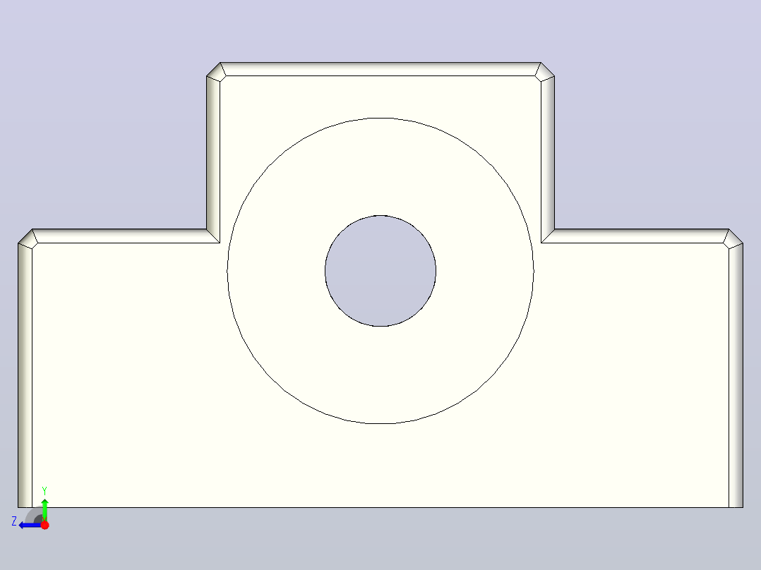 精密滚珠丝杆座EF系列-8mm.ipt右视图