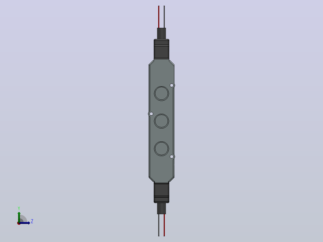 SY9320-L-C8-12 L型插座式电磁阀[SY9320-6-L-02-C8-F2]左视图