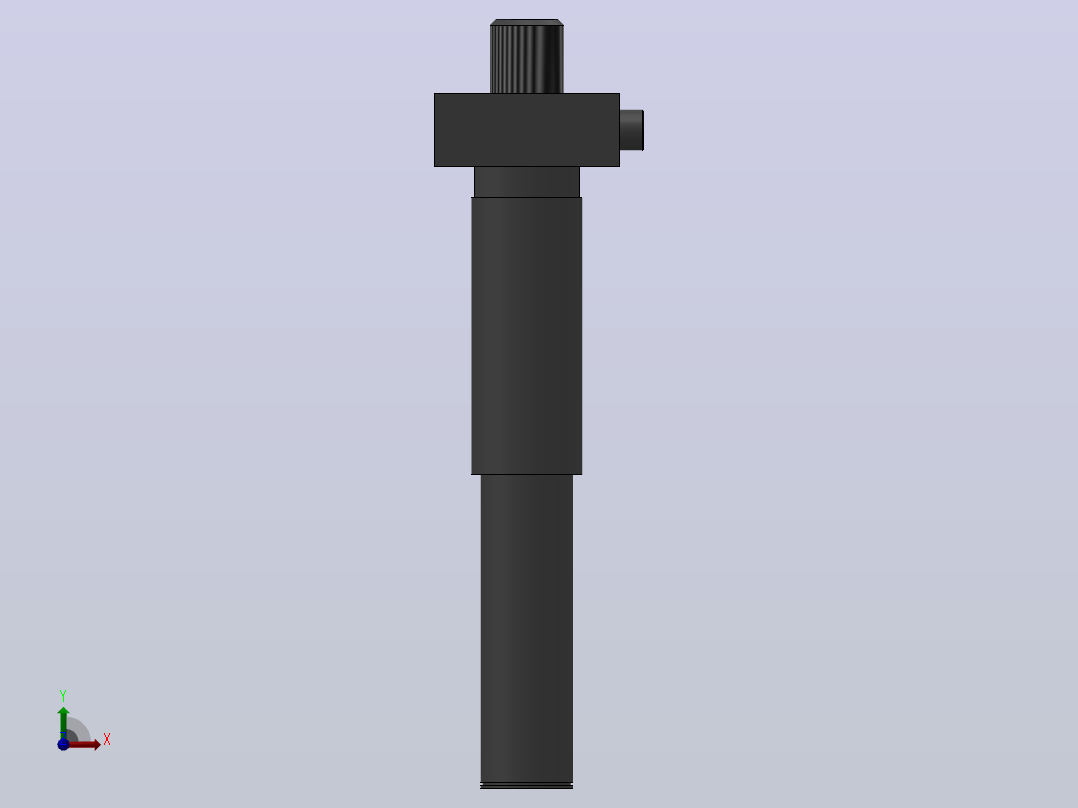 连接杆型惰轮张力调整装置_DPARA-15-G50-b50-X50前视图