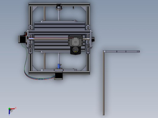 Prototipo cortador雕刻机俯视缩略图