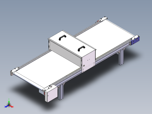 LED UV固化机sw2020可编辑正等轴测缩略图