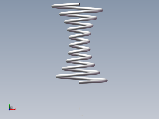异形弹簧 前视缩略图