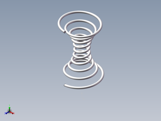 异形弹簧 正等轴测缩略图