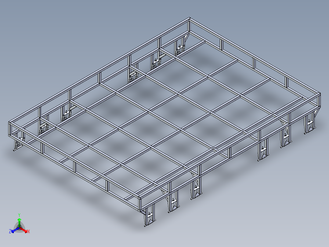 solidworks 车顶行李架结构设计