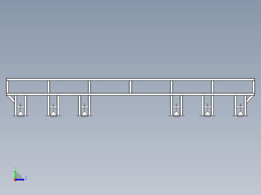 solidworks 车顶行李架结构设计左视缩略图