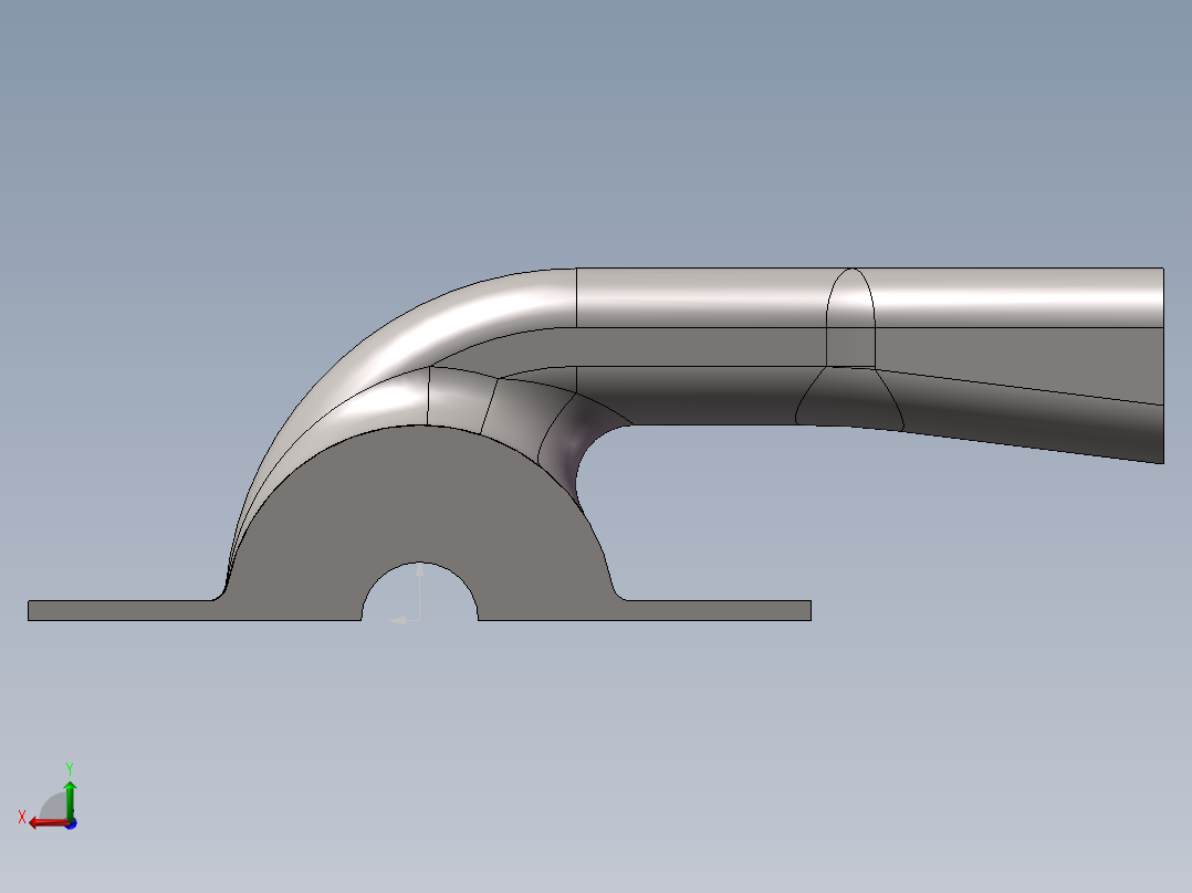 排气装置后视图