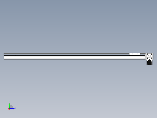 Toyo东佑达直线模组-ETB10-1200-RD左视缩略图