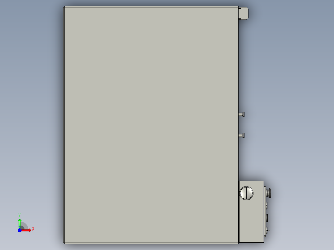 自动螺丝机前视图