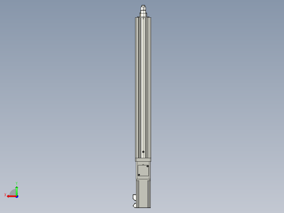 12VZ电动缸-VZ6-S450-BC后视图