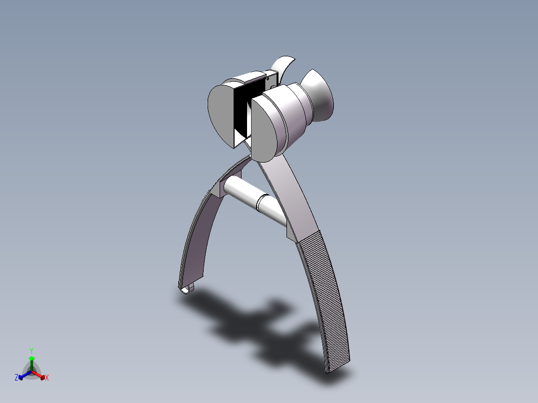 红花机构 (2)正等轴测图