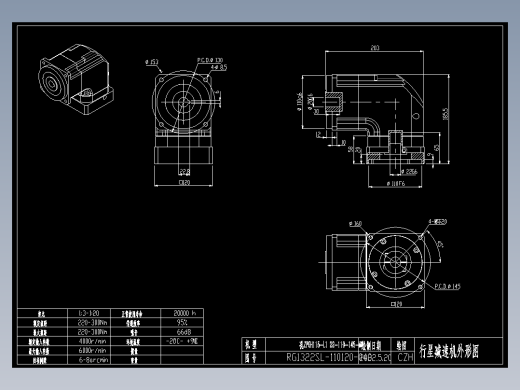 斜齿孔ZPGH115-L1 22-110-145-M8 KCZ20.DXF