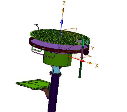 圆形木炭烤架野营烤炉
