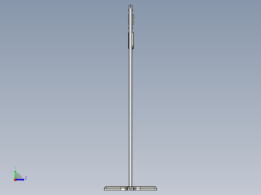 输液监测装置左视图