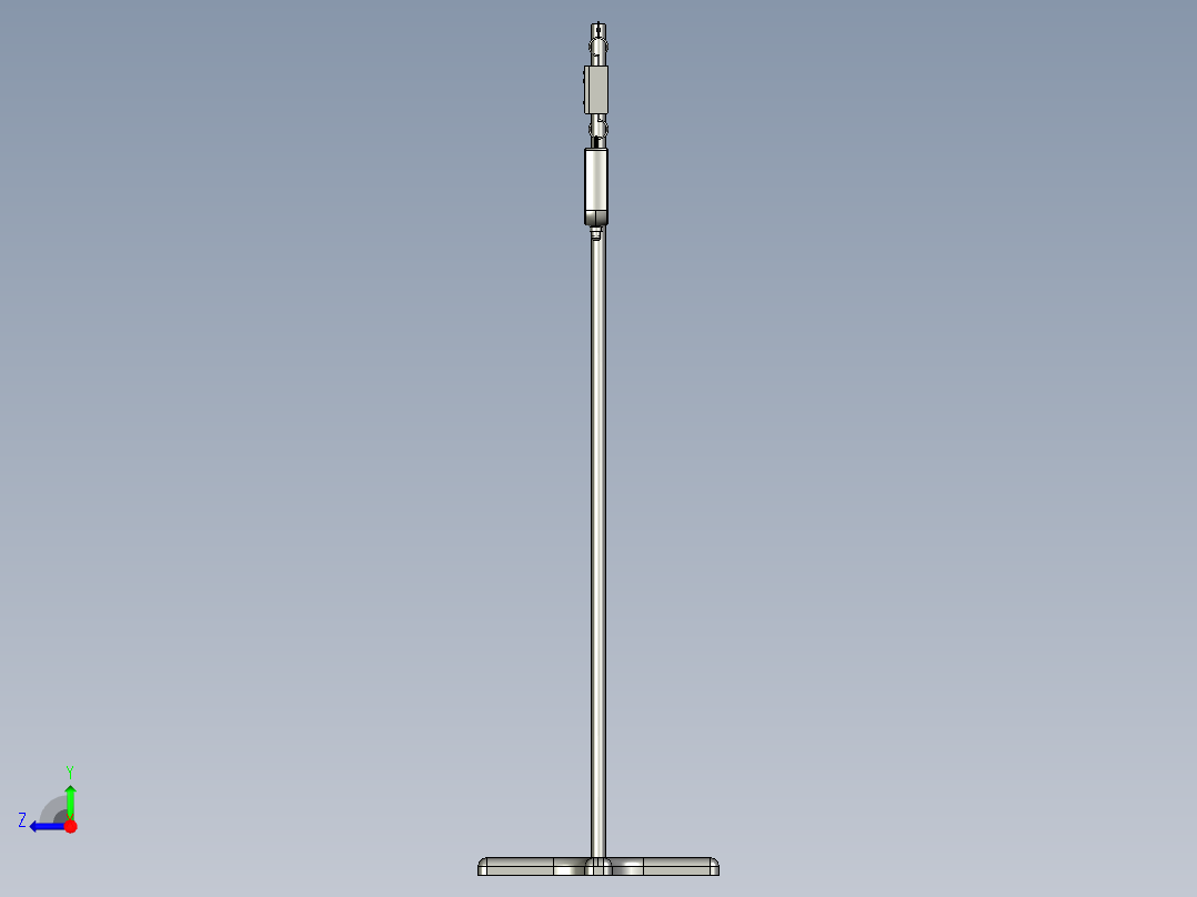 输液监测装置右视图
